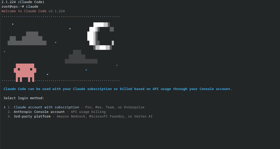 One click install cheap Claude VPS
